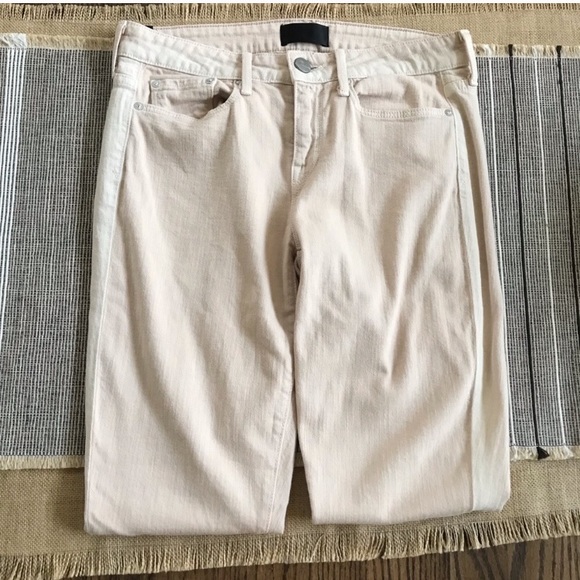 🔥LAST CHANCE VINCE Ghost Stripe Latte Skinny Jean - Picture 5 of 8